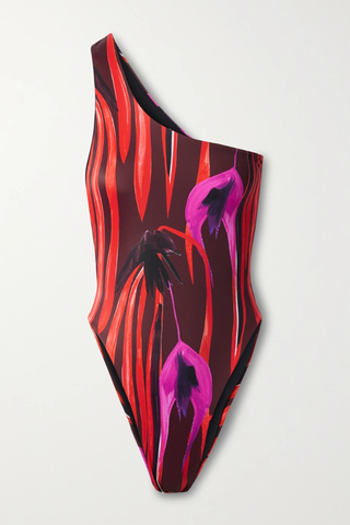 유럽직배송 루이자발루 LOUISA BALLOU One-shoulder recycled swimsuit 1647597276201988