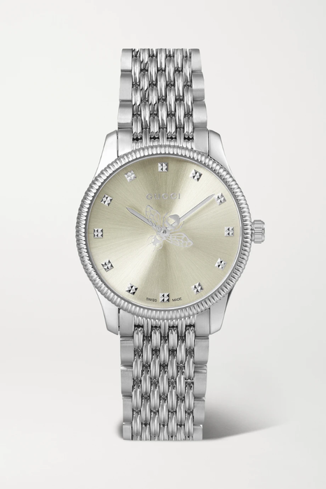 유럽직배송 구찌 GUCCI G-Timeless 29mm stainless steel watch 30629810019461477
