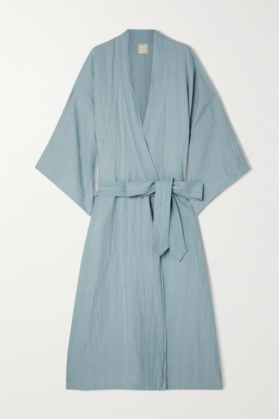 유럽직배송 데이지 스튜디오 로브 DEIJI STUDIOS Belted washed-linen robe 45666037504966059