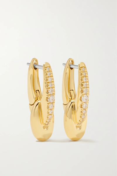 유럽직배송 멜리사케이 귀걸이 MELISSA KAYE Ada 18-karat gold diamond earrings 45666037505282717