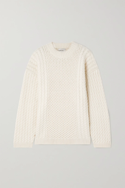 유럽직배송 홀츠베일러 스웨터 HOLZWEILER Deja cable-knit wool-blend sweater 46376663162793517