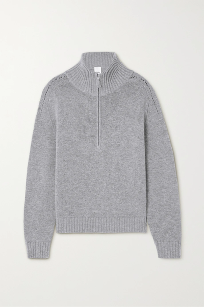 유럽직배송 얼루드 스웨터 ALLUDE Wool and cashmere-blend turtleneck sweater 1647597277754282