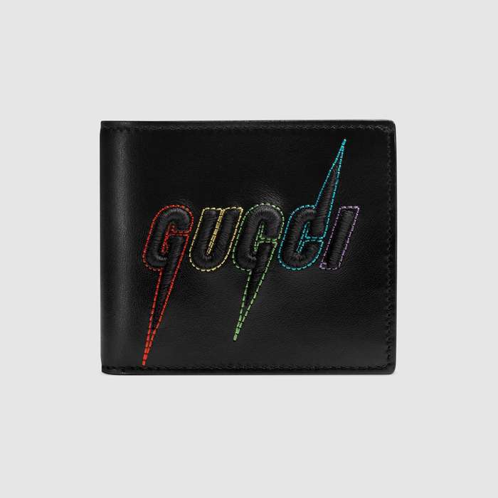 유럽직배송 구찌 GUCCI Wallet with Gucci Blade embroidery 597674DTDTN1058
