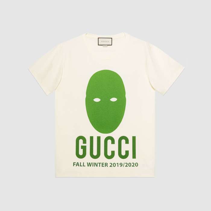 유럽직배송 구찌 GUCCI Gucci Manifesto oversize T-shirt 493117XJBTY7135