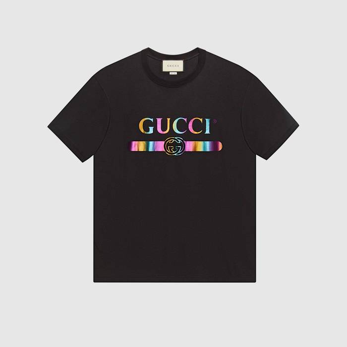 유럽직배송 구찌 GUCCI Oversize t-shirt with Gucci logo 548334XJAO91082