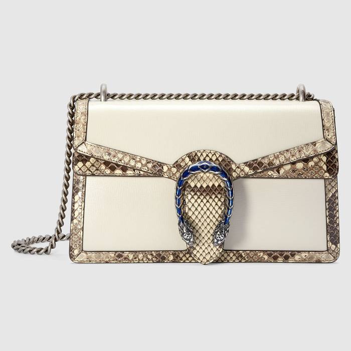 유럽직배송 구찌 GUCCI Gucci Dionysus small shoulder bag with python trim 4002491DB9N9098