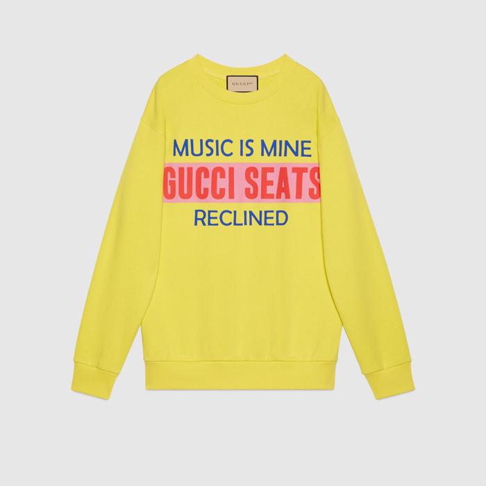 유럽직배송 구찌 GUCCI Gucci - Gucci 100 cotton sweatshirt 617964XJDW37253