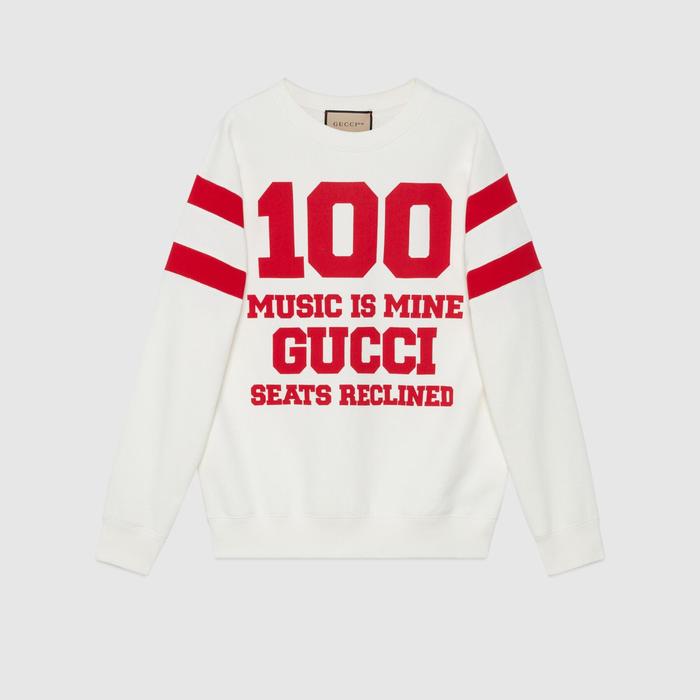유럽직배송 구찌 GUCCI Gucci - Gucci 100 cotton sweatshirt 662081XJDW69104