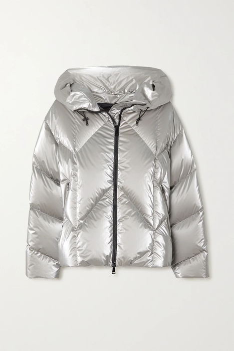 유럽직배송 몽클레어 MONCLER Frele hooded quilted metallic shell down jacket 11452292646623755