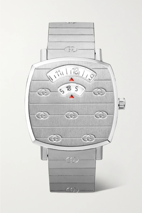 유럽직배송 구찌 GUCCI Grip 27mm stainless steel watch 30629810019461363