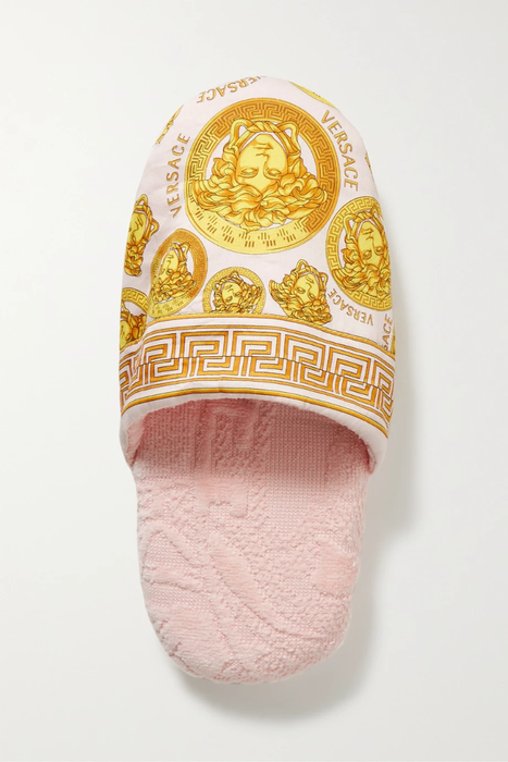 유럽직배송 베르사체 슬리퍼 VERSACE Printed cotton slippers 25185454455729344