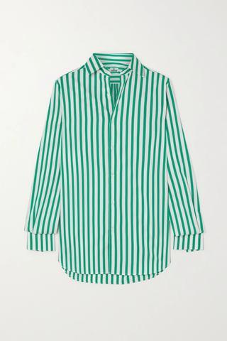 유럽직배송 세블린 셔츠 SEBLINE Striped cotton-poplin shirt 38063312420748734