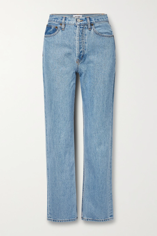 유럽직배송 STILL HERE Childhood high-rise straight-leg organic jeans 36856120585237904