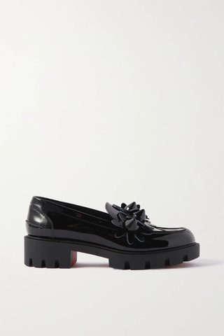 유럽직배송 크리스찬루부탱 로퍼 CHRISTIAN LOUBOUTIN Daisy Spikes embellished patent-leather loafers 36856120585577945