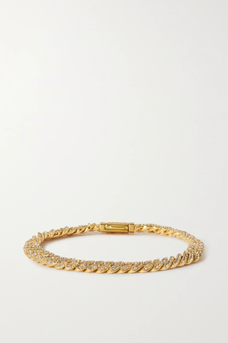 유럽직배송 크리스탈헤이즈 팔찌 CRYSTAL HAZE JEWELRY Mirco Mexican gold-plated cubic zirconia bracelet 1647597282948042