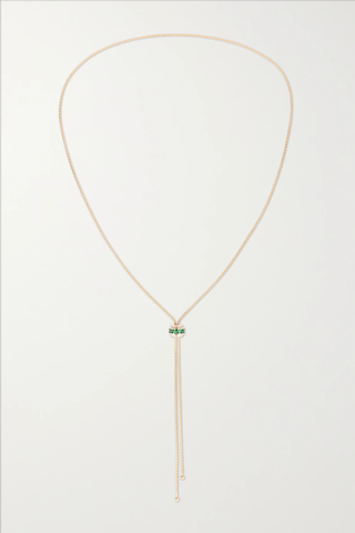 유럽직배송 피아제 목걸이 PIAGET Possession 18-karat rose gold, emerald and diamond necklace 45666037504151976