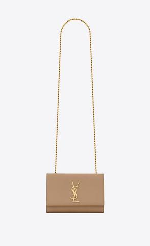 유럽직배송 입생로랑 케이트 숄더백 SAINT LAURENT kate small chain bag in grain de poudre embossed leather 469390BOW0J2346