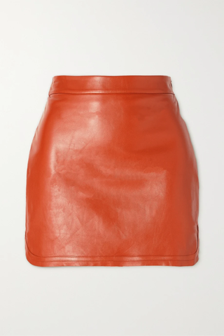 유럽직배송 ZEYNEP ARCAY Leather mini skirt 45666037504899674