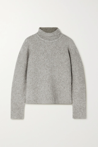 유럽직배송 띠어리 THEORY Wool-blend bouclé turtleneck sweater 1647597283137492